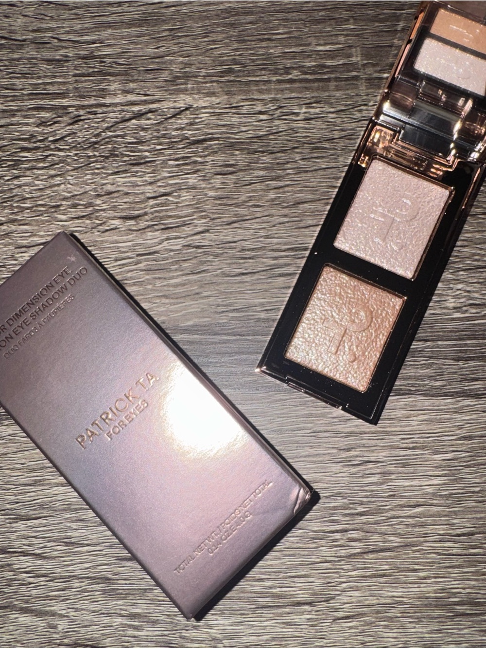 PATRICK TA EYESHADOW DUO ☁️